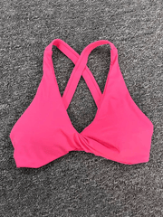 Tight-fitting quick-drying sports yoga bra for outdoor running cross-back fitness underwear