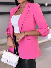 Stylish blazer with sleeves and buttons