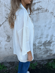 Women's Casual Loose Pocket Cardigan Jacket Top