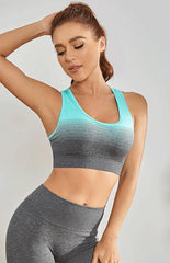 Women's Seamless Breathable Moisture Wicking Bra Yoga Set - 808Lush