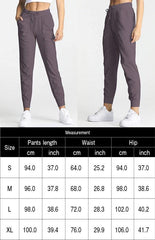 Women's quick dry loose running trousers