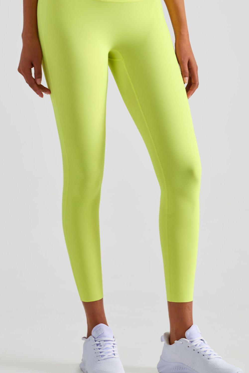 High Waist Seamless Ankle-Length Yoga Leggings - 808Lush