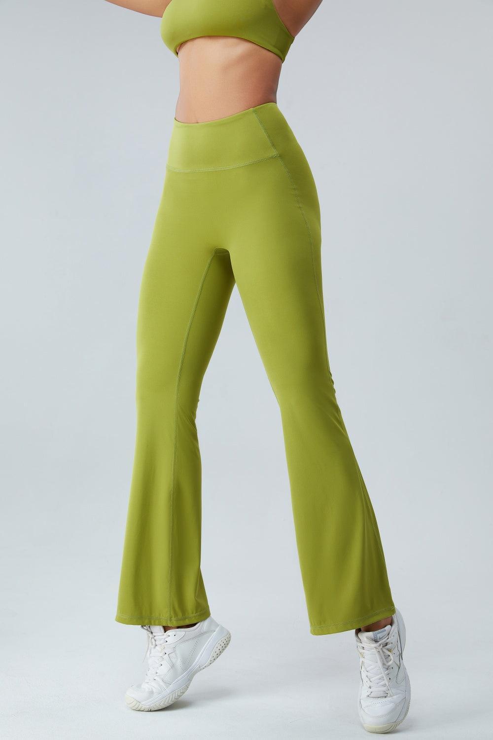 Ruched High Waist Active Pants - 808Lush