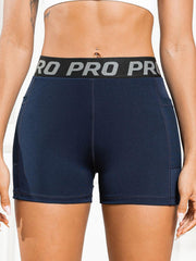 Elastic Waist Active Shorts with Pockets - 808Lush