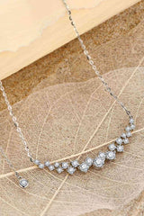 1.64 Carat Moissanite 925 Sterling Silver Necklace - 808Lush