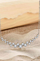 1.64 Carat Moissanite 925 Sterling Silver Necklace - 808Lush