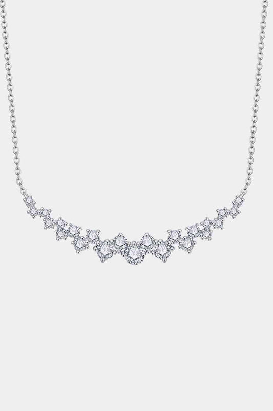 1.64 Carat Moissanite 925 Sterling Silver Necklace - 808Lush