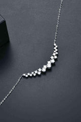 1.64 Carat Moissanite 925 Sterling Silver Necklace - 808Lush