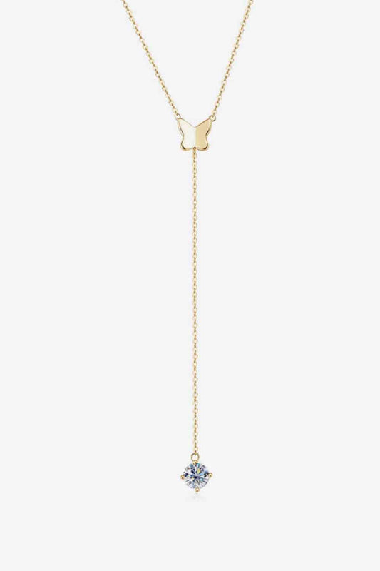 1 Carat Moissanite 925 Sterling Silver Necklace - 808Lush