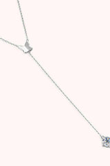 1 Carat Moissanite 925 Sterling Silver Necklace - 808Lush