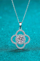 1 Carat Moissanite 925 Sterling Silver Necklace - 808Lush