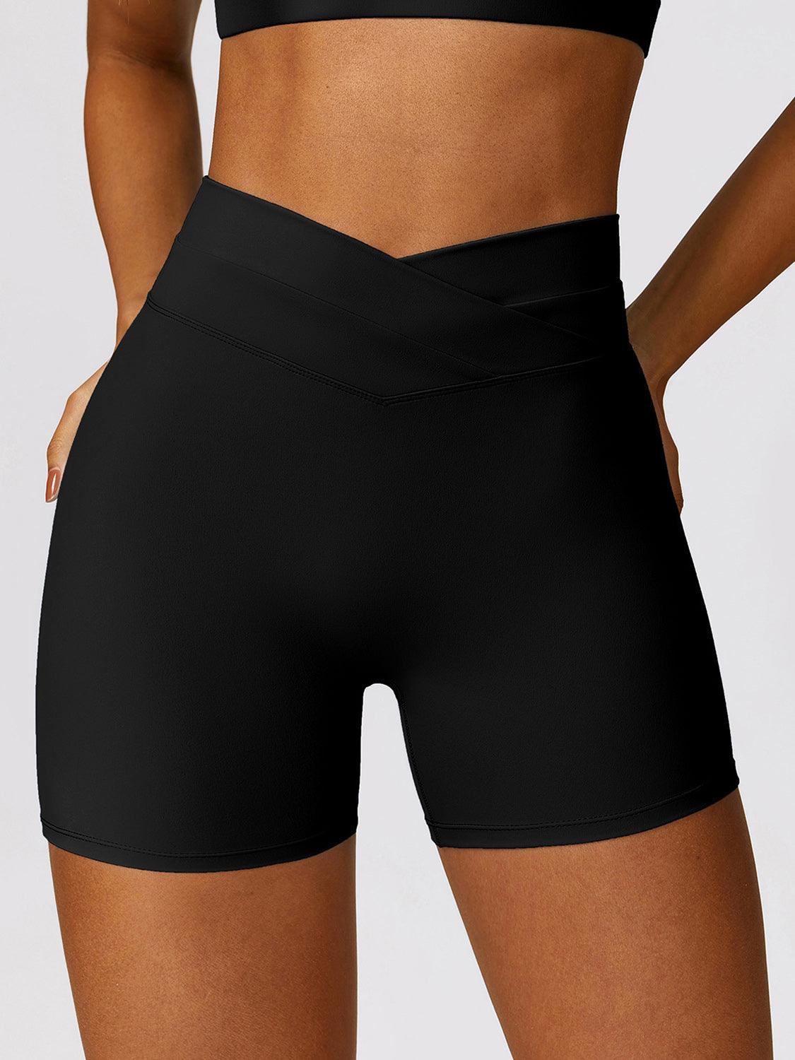 High Waist Active Shorts - 808Lush