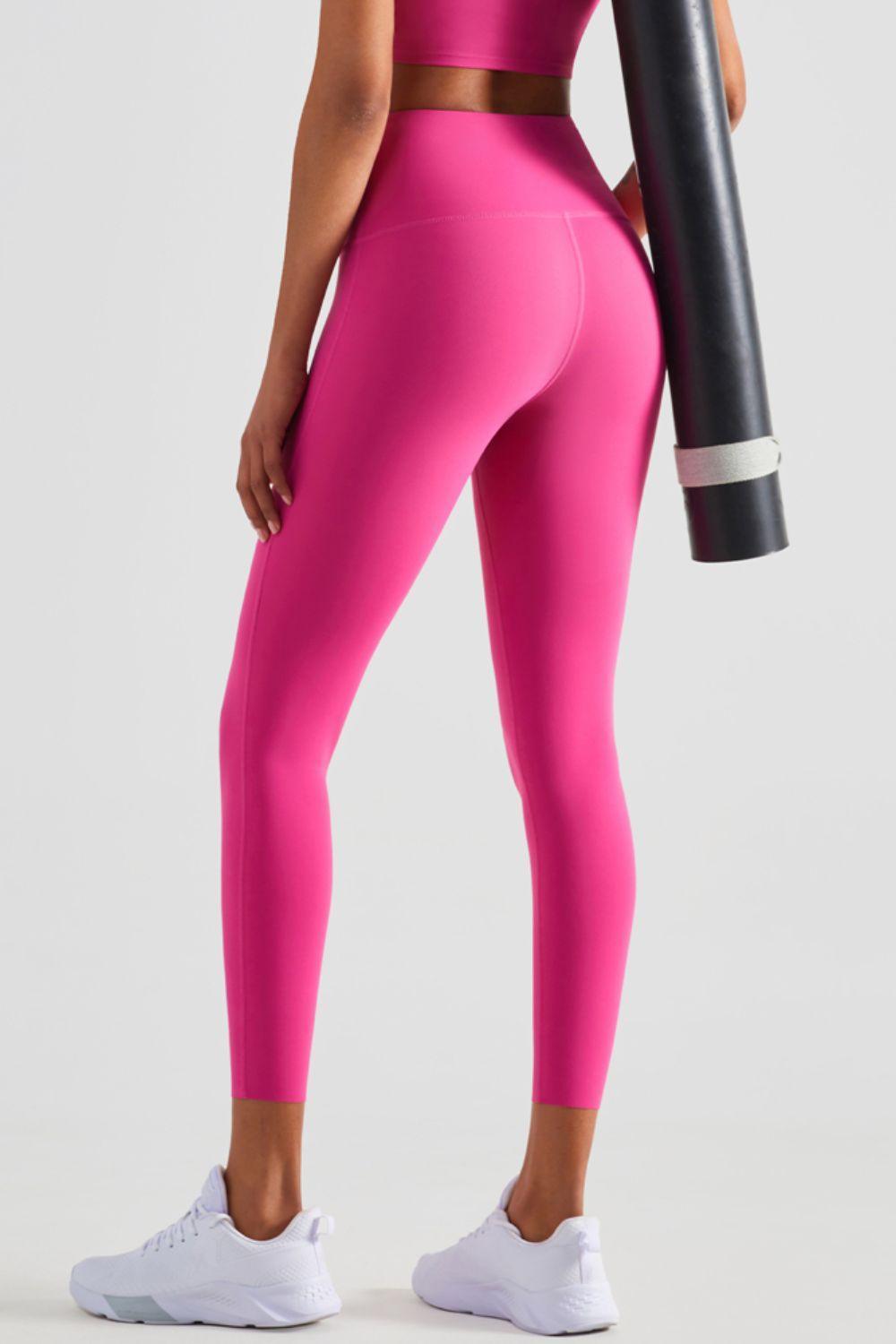 High Waist Seamless Ankle-Length Yoga Leggings - 808Lush