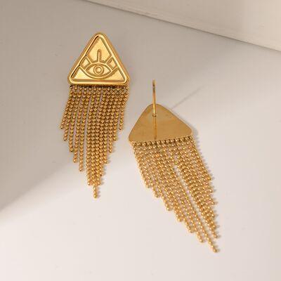 18K Gold-Plated Stainless Steel Geometric Earrings - 808Lush