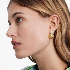 18K Gold-Plated Stainless Steel Shell Shape Earrings - 808Lush