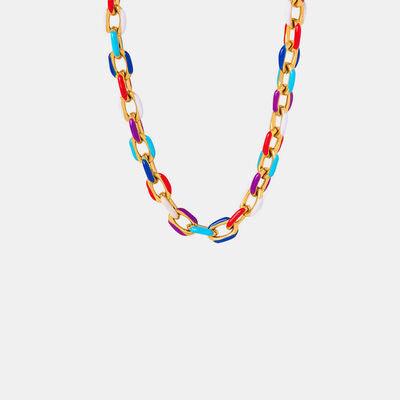 18K Gold-Plated Titanium Steel Necklace - 808Lush