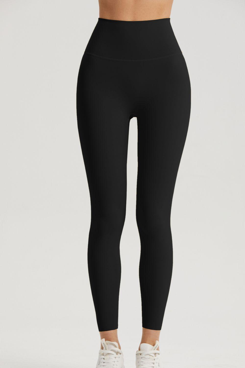 Wide Waistband Sports Leggings - 808Lush