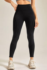 Wide Waistband Long Active Pants - 808Lush