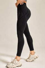 Wide Waistband Long Active Pants - 808Lush