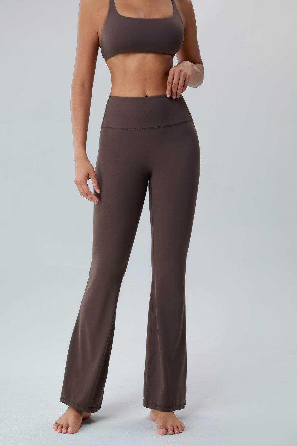 Ruched High Waist Active Pants - 808Lush