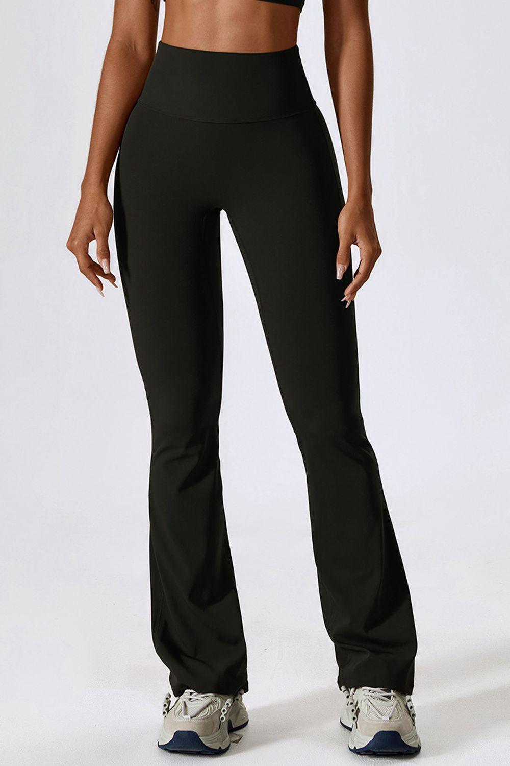 Wide Waistband Sports Pants - 808Lush