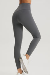 Wide Waistband Sports Leggings - 808Lush