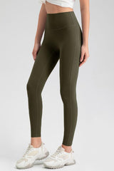 High Waist Skinny Active Pants - 808Lush