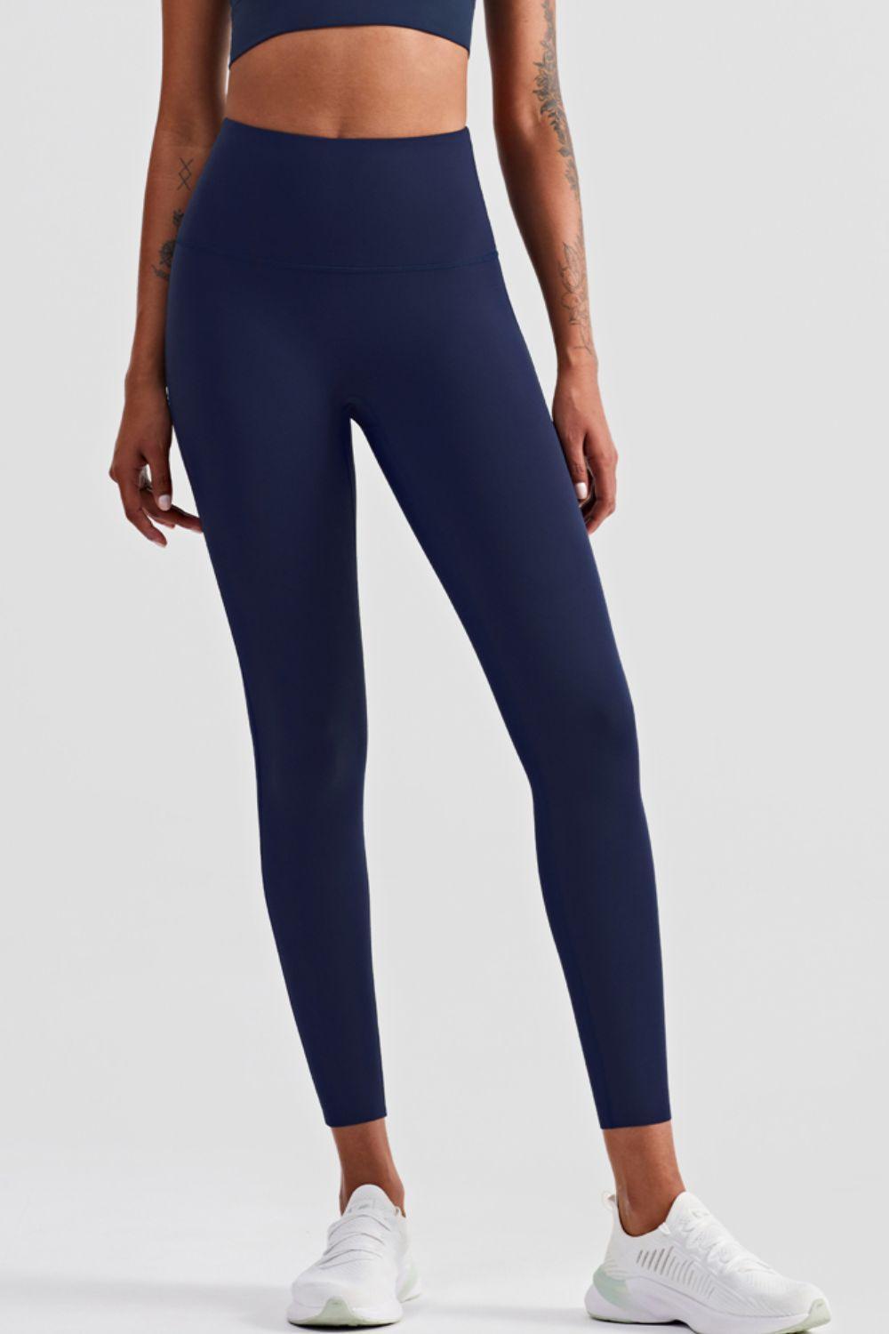 High Waist Seamless Ankle-Length Yoga Leggings - 808Lush