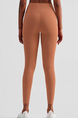 Ankle-Length High-Rise Yoga Leggings - 808Lush