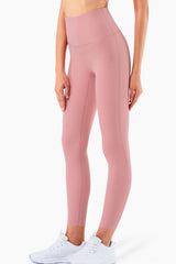 High Waist Seamless Ankle-Length Yoga Leggings - 808Lush