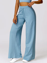 Drawstring High Waist Active Pants - 808Lush