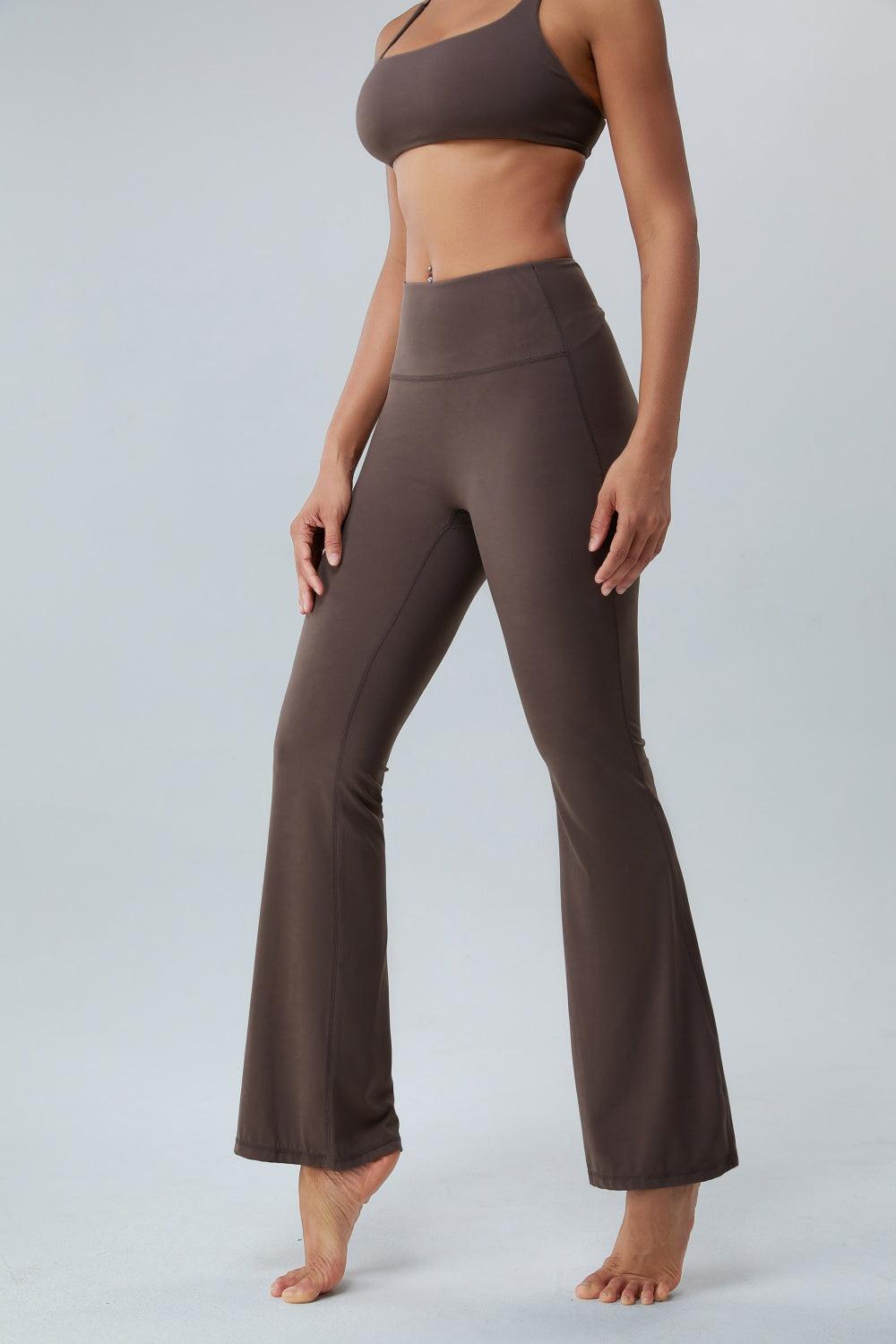 Ruched High Waist Active Pants - 808Lush