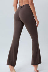 Ruched High Waist Active Pants - 808Lush