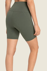 Seamless High-Rise Wide Waistband Biker Shorts - 808Lush