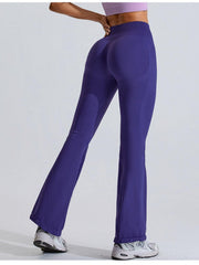 High Waist Bootcut Active Pants - 808Lush