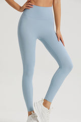 Wide Waistband Sports Leggings - 808Lush