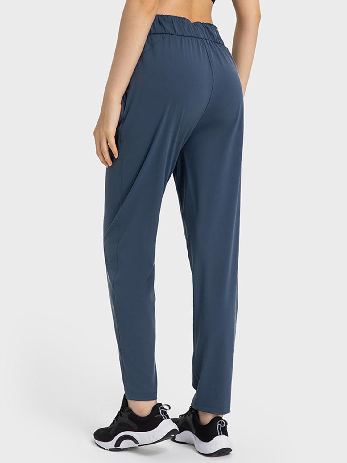 Drawstring Sport Pants with Pockets - 808Lush