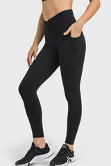 V-Waist Yoga Leggings with Pockets - 808Lush