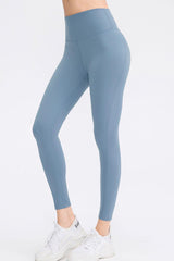 Slim Fit Wide Waistband Long Sports Pants - 808Lush