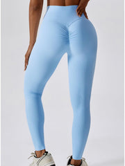 Wide Waistband Slim Fit Sports Pants - 808Lush