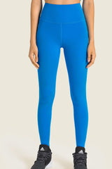 High-Rise Wide Waistband Pocket Yoga Leggings - 808Lush