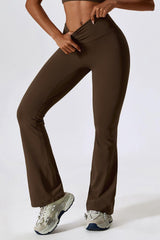 Wide Waistband Sports Pants - 808Lush