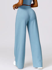 Drawstring High Waist Active Pants - 808Lush