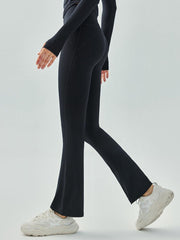 Wide Leg Wide Waistband Long Pants - 808Lush