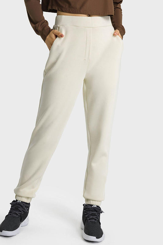 Pull-On Joggers with Side Pockets - 808Lush