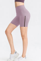 Wide Waistband Sports Shorts - 808Lush