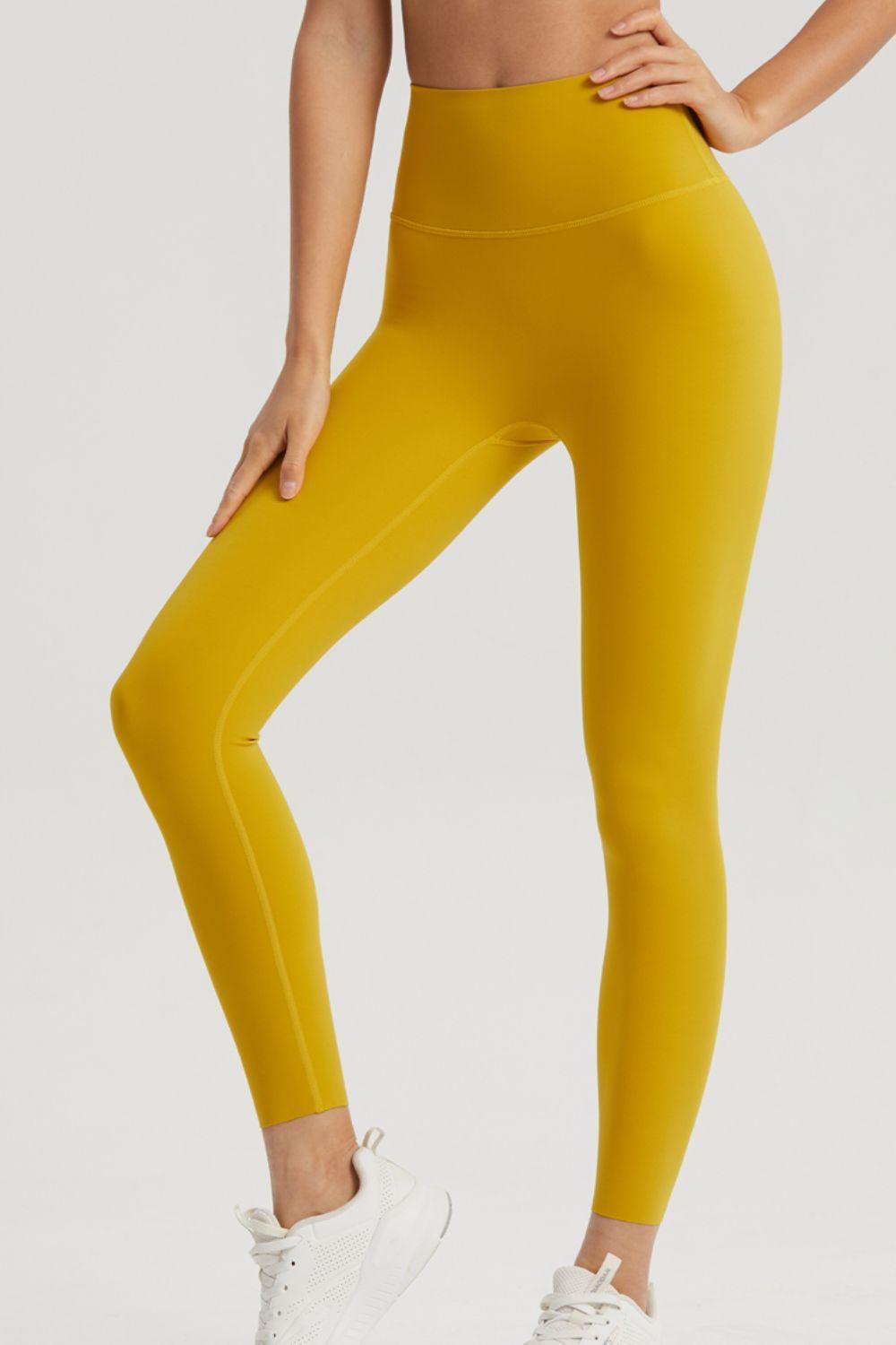 Wide Waistband Sports Leggings - 808Lush