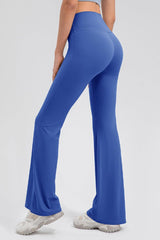 High Waist Straight Active Pants - 808Lush