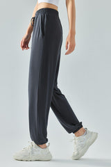 Tie Waist Sports Pants - 808Lush