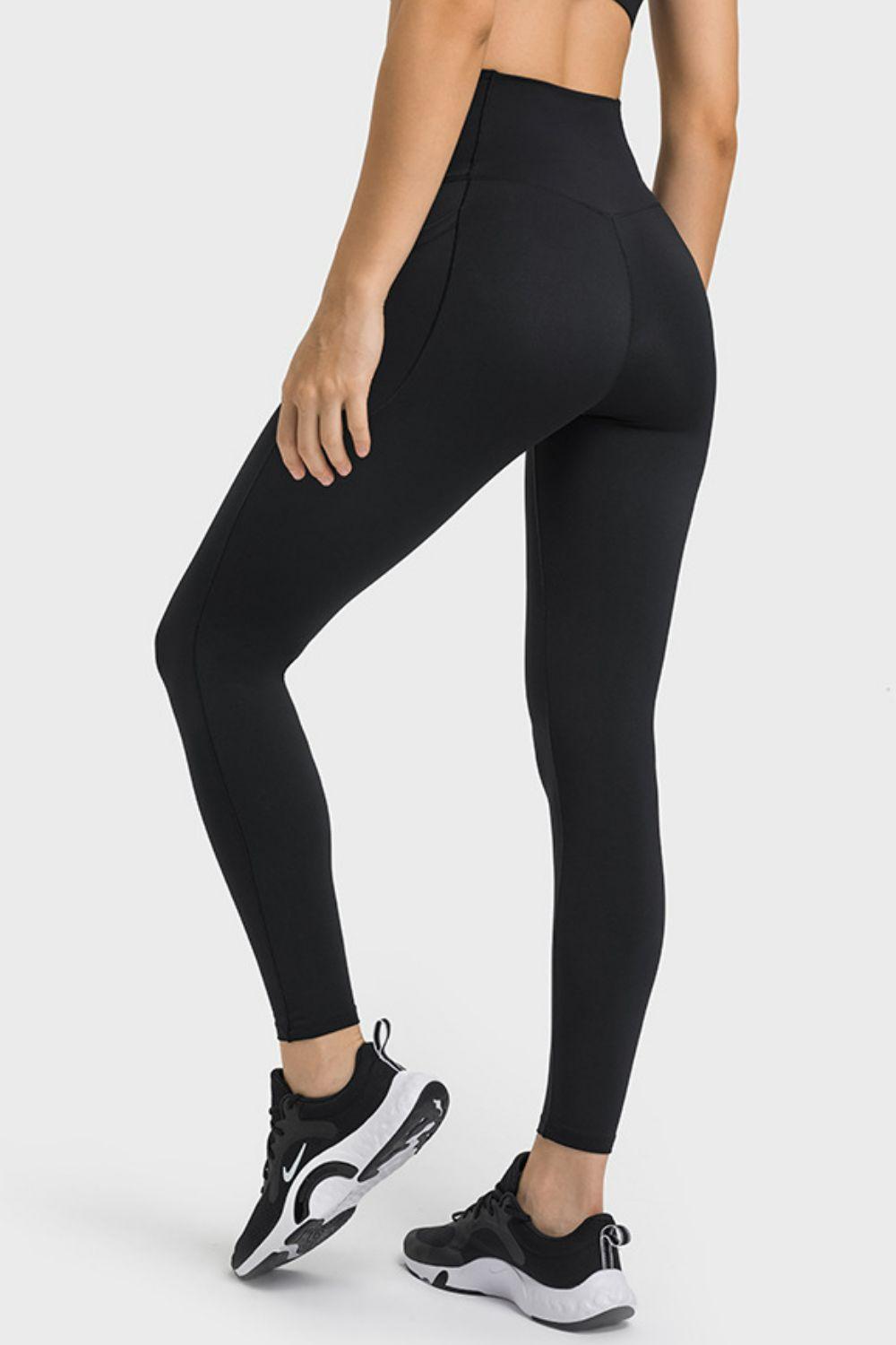 V-Waist Yoga Leggings with Pockets - 808Lush